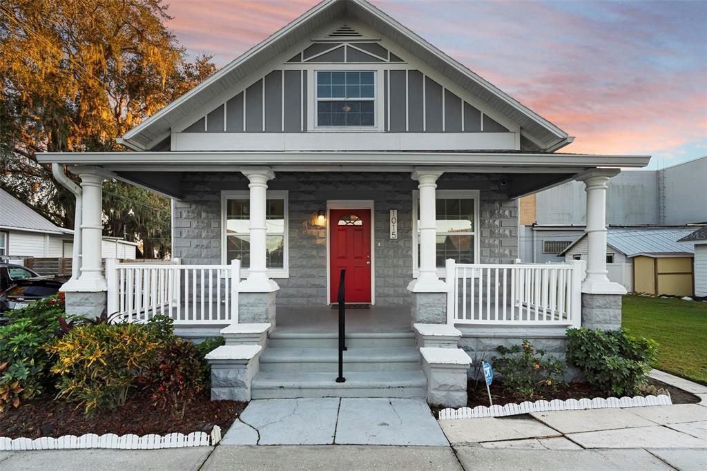 Front View – Elegant front facade of the property.