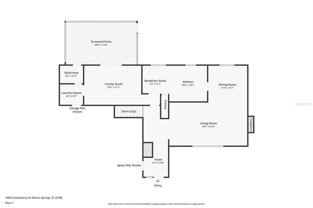 Downstairs Floor Plan