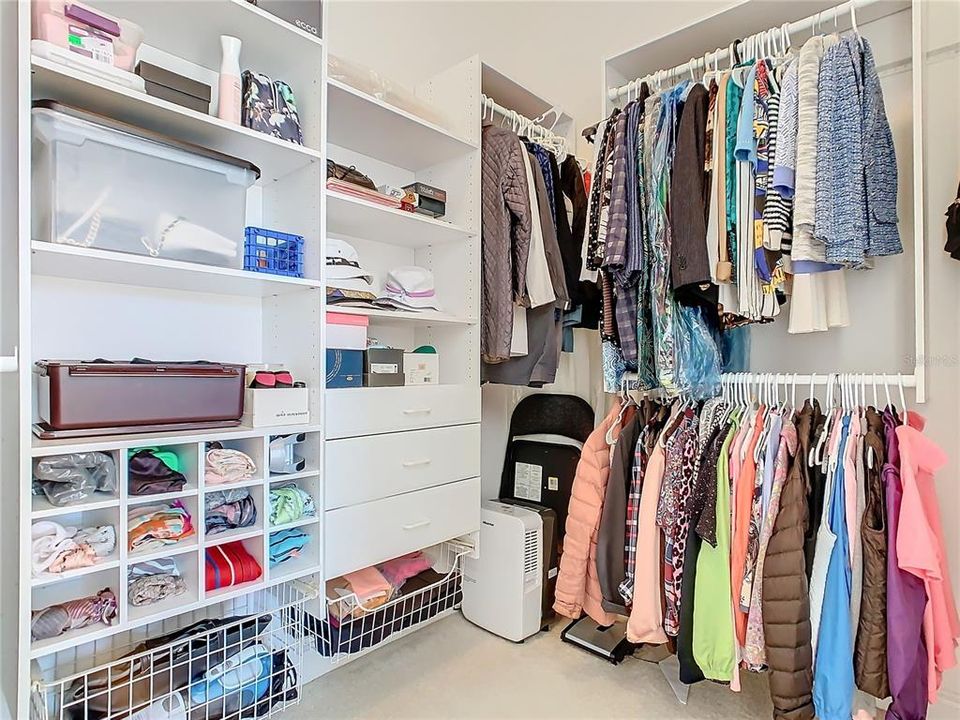 Walk In Closet w/ Organizer System