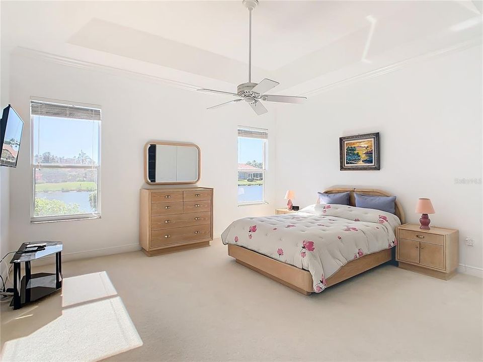 Primary Bedroom w/ Water Views