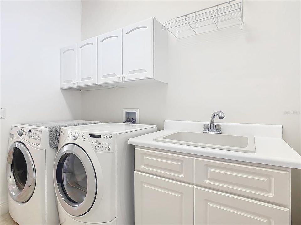 Sink in Laundry Room