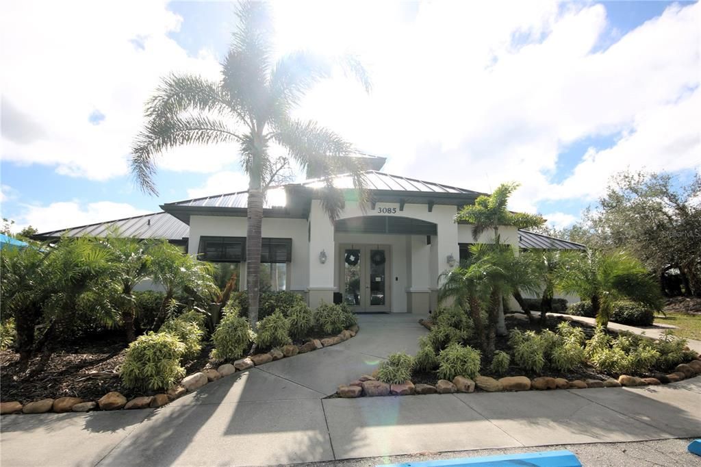 Marina Amenity Center. Includes a gym, Tennis & Pickle Ball.