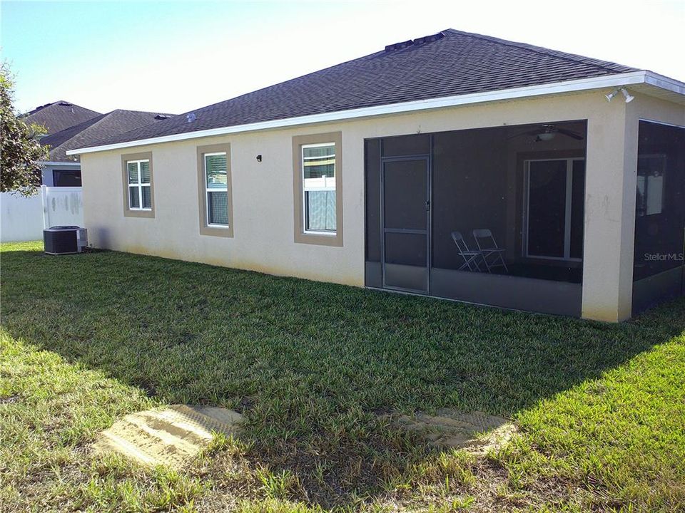 Screened Patio from Backyard