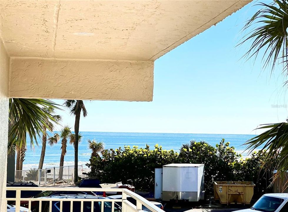 Ocean views from the front door