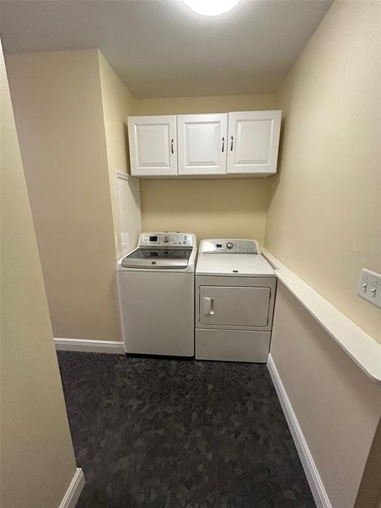 Laundry area