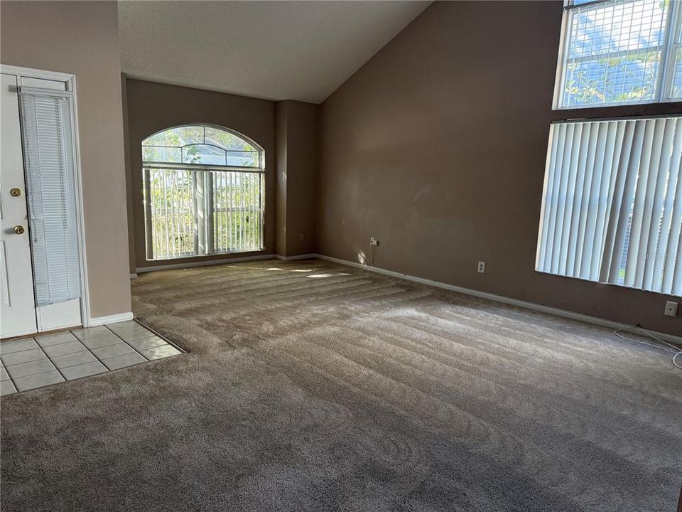 Living/dining room combo