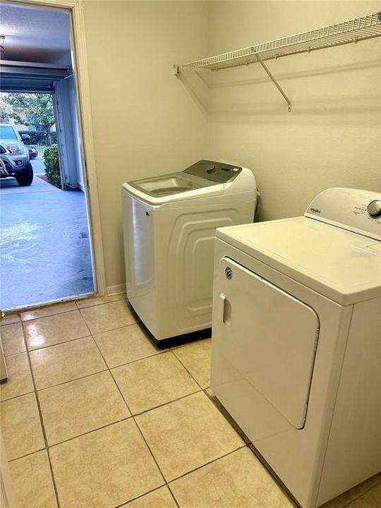 Laundry Room Next to the Garage