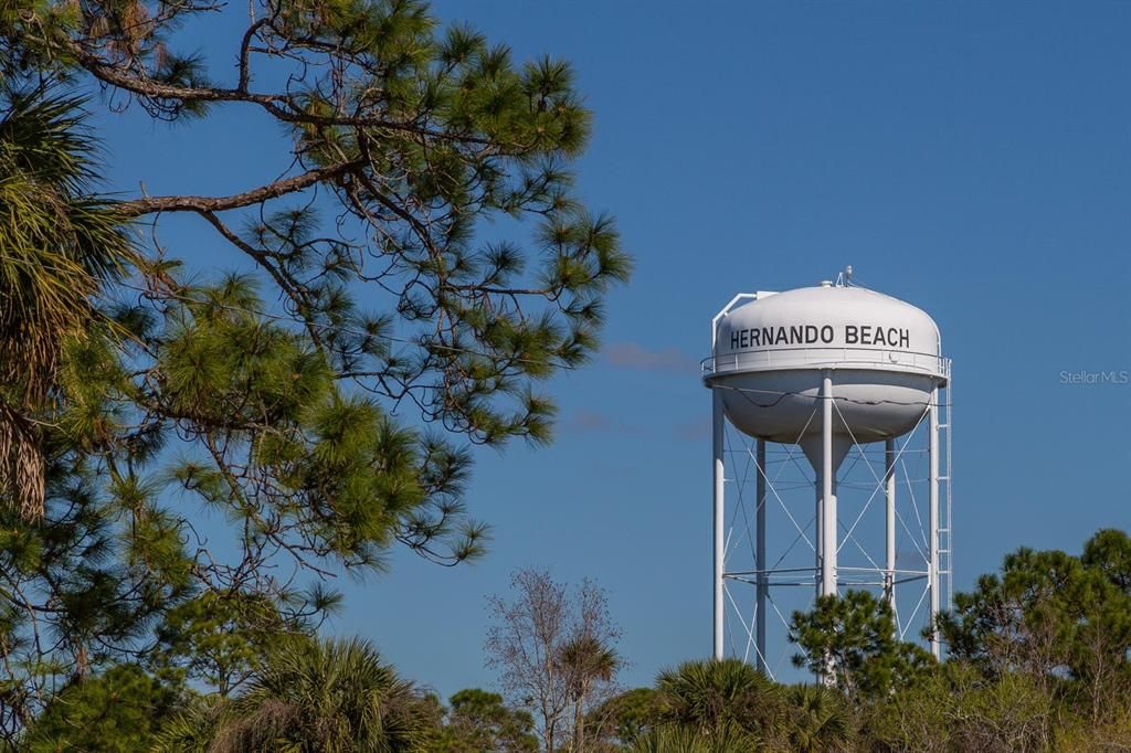 Hernando Beach Tower used for Navigation