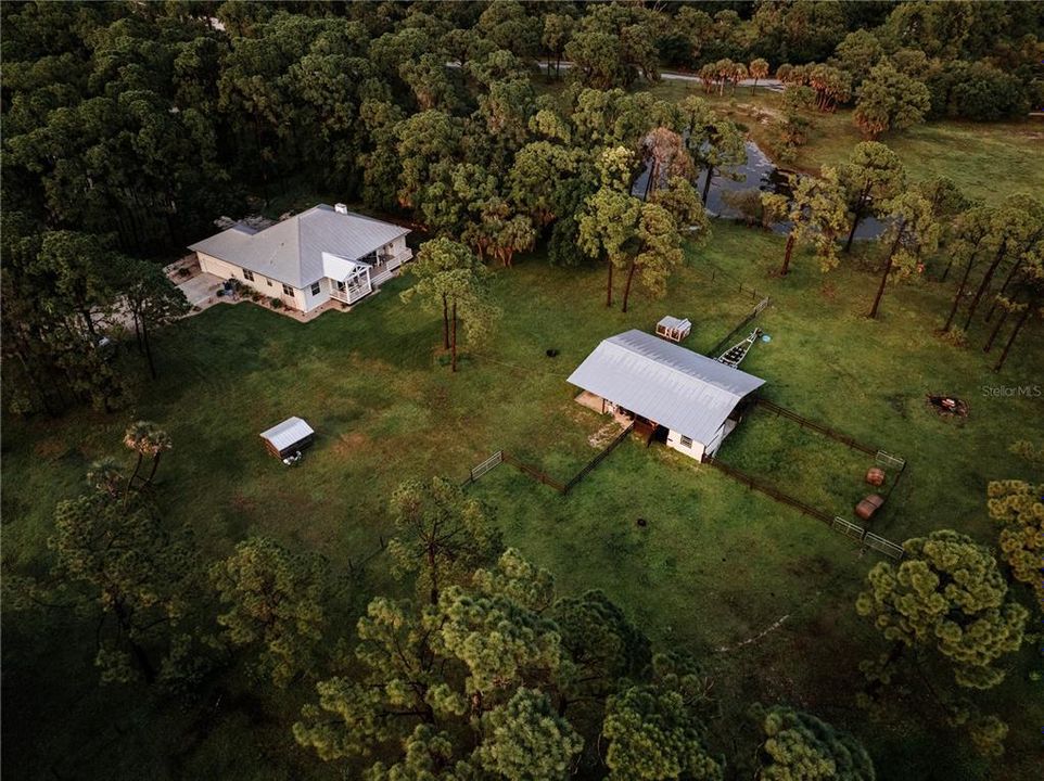 House and Barn