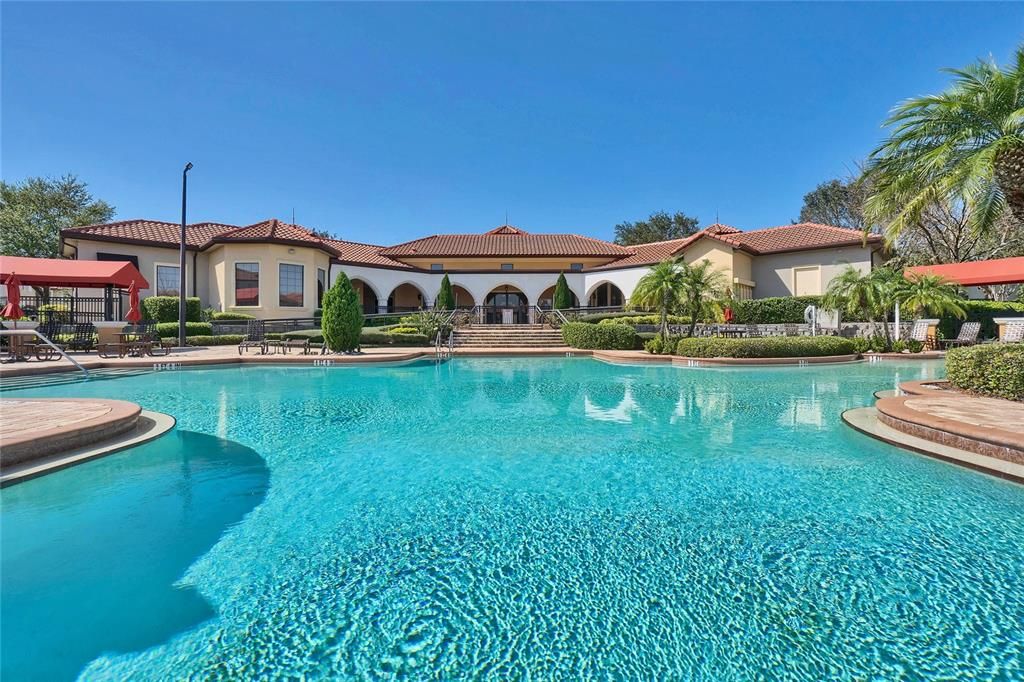 Mediterranean style pool