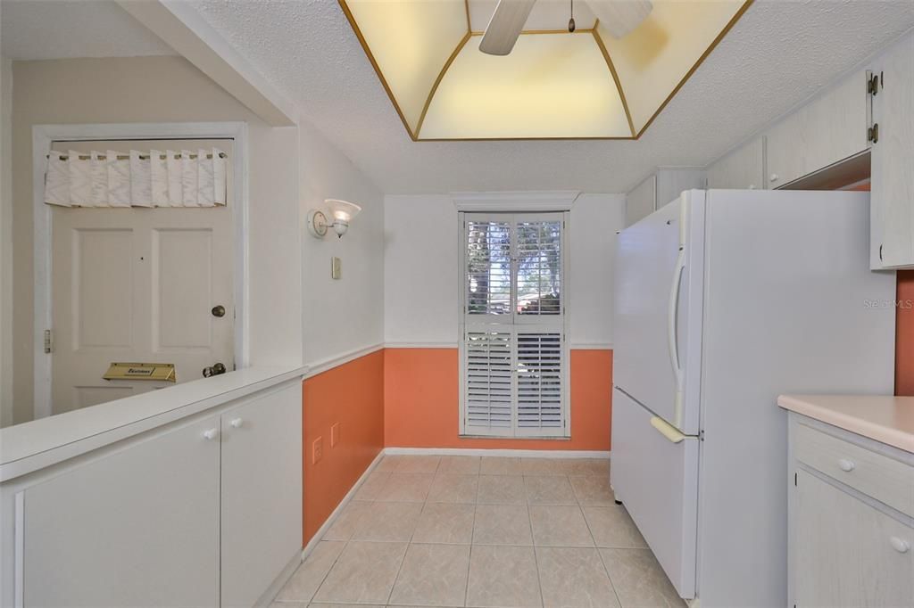 10. Kitchen flooded with natural light