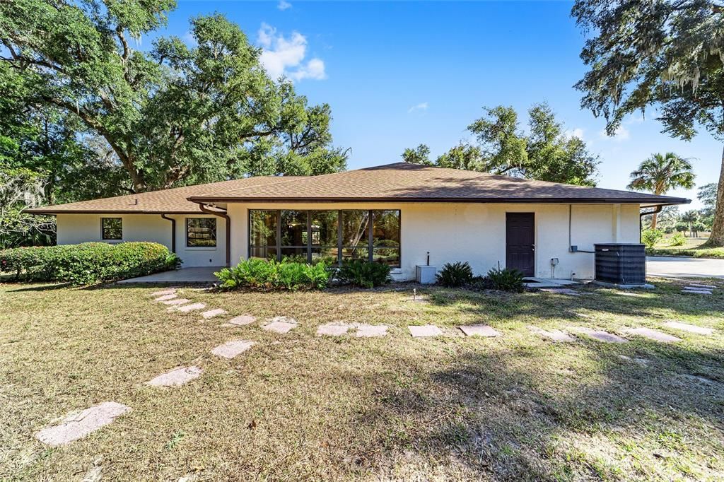 Expansive Landscaped Backyard