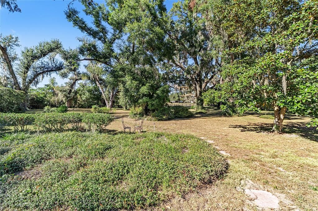 Walking path to your gardens