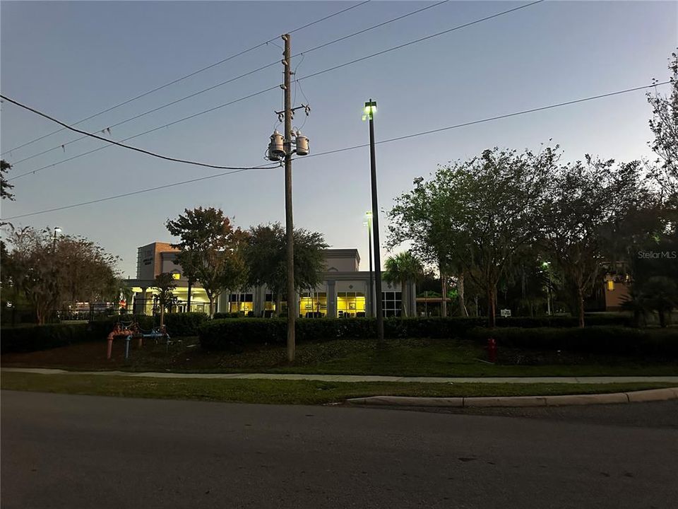 public library across the street