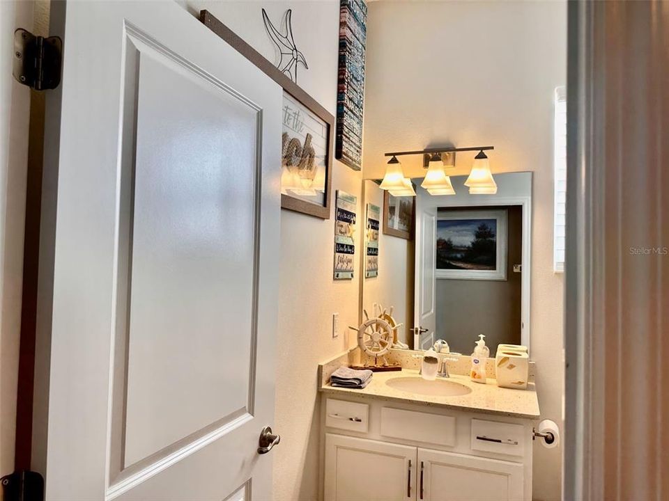 Guest Bathroom shared by bedrooms