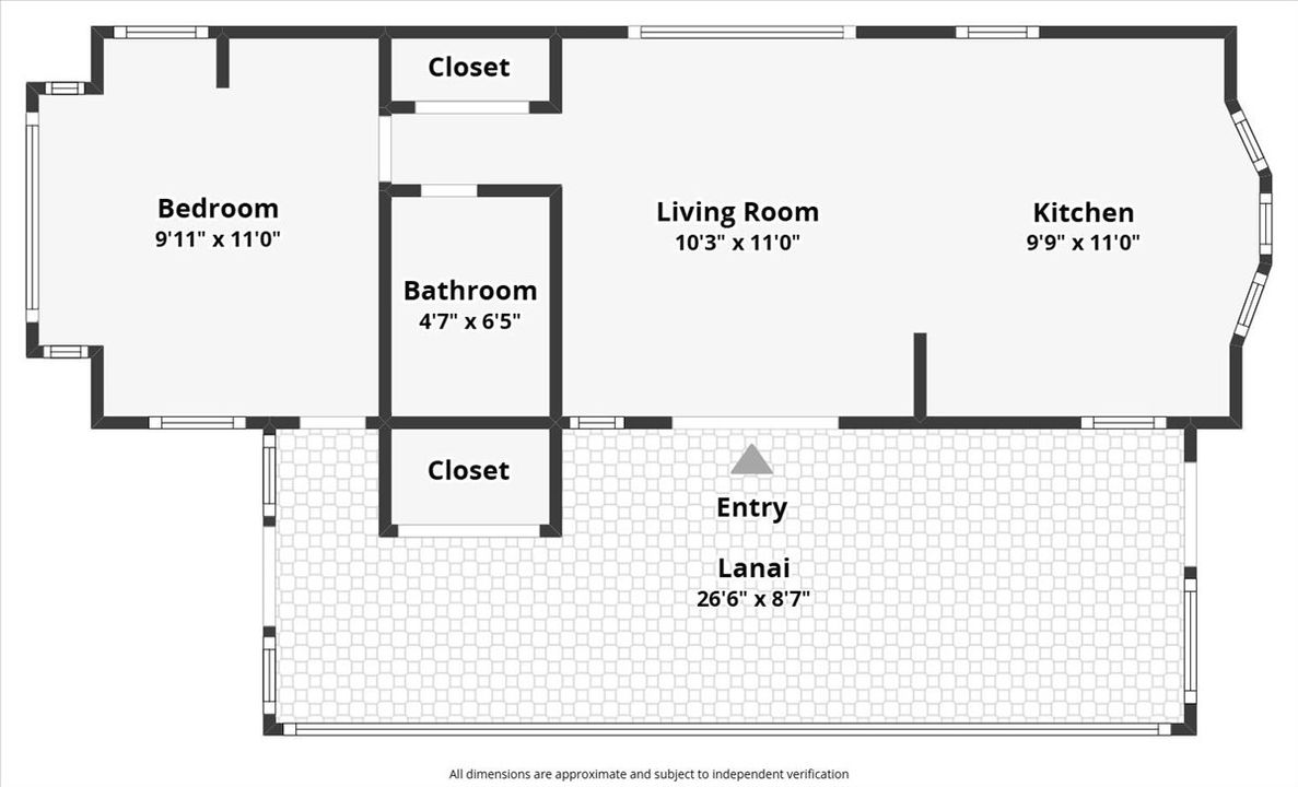 En Venta: $159,900 (1 camas, 1 baños, 424 Pies cuadrados)