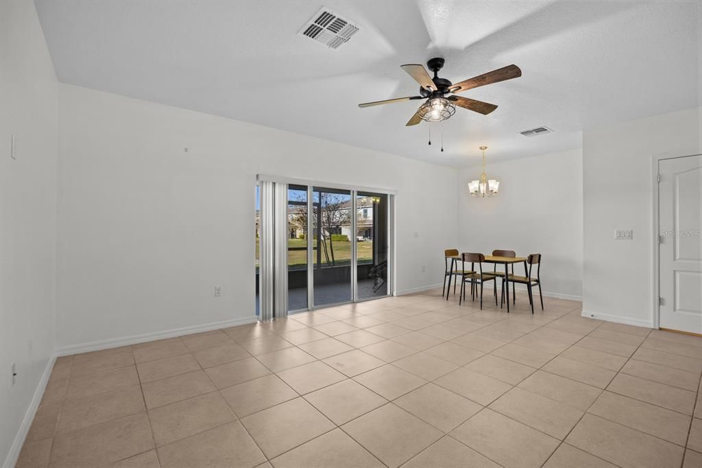 Living/Dining Room Combo