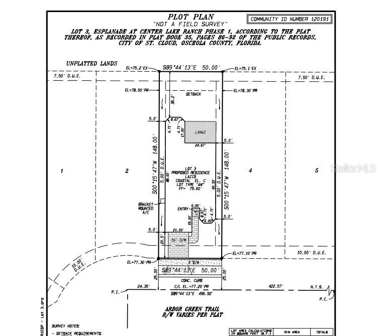 Plot Plan