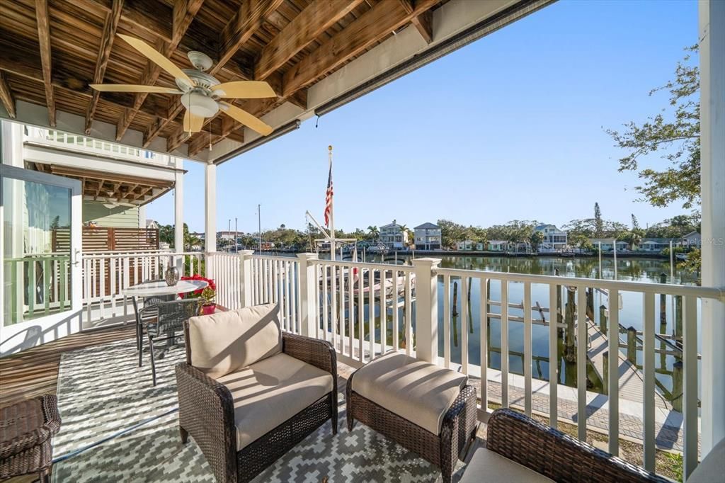 Views over the wide canal to the intracoastal