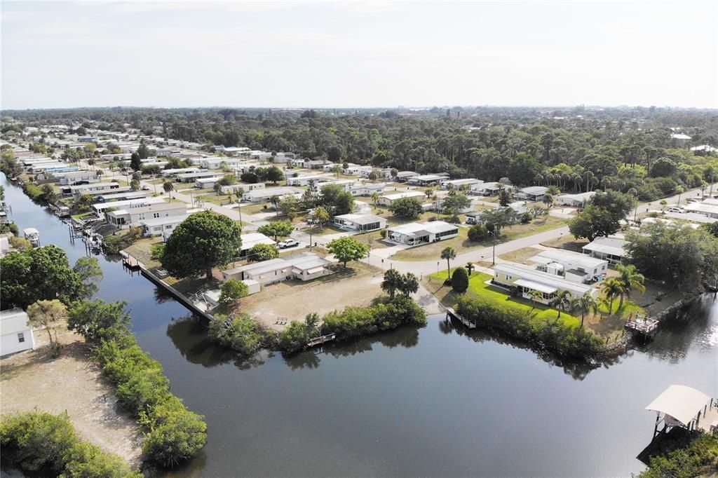 This picture was taken before Hurrican Ian and is used to show the boat ramp.