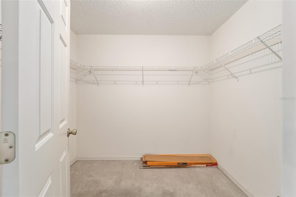 primary bedroom closet