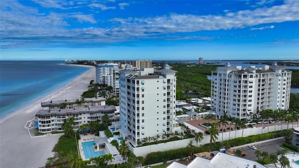 Beach views to the north.