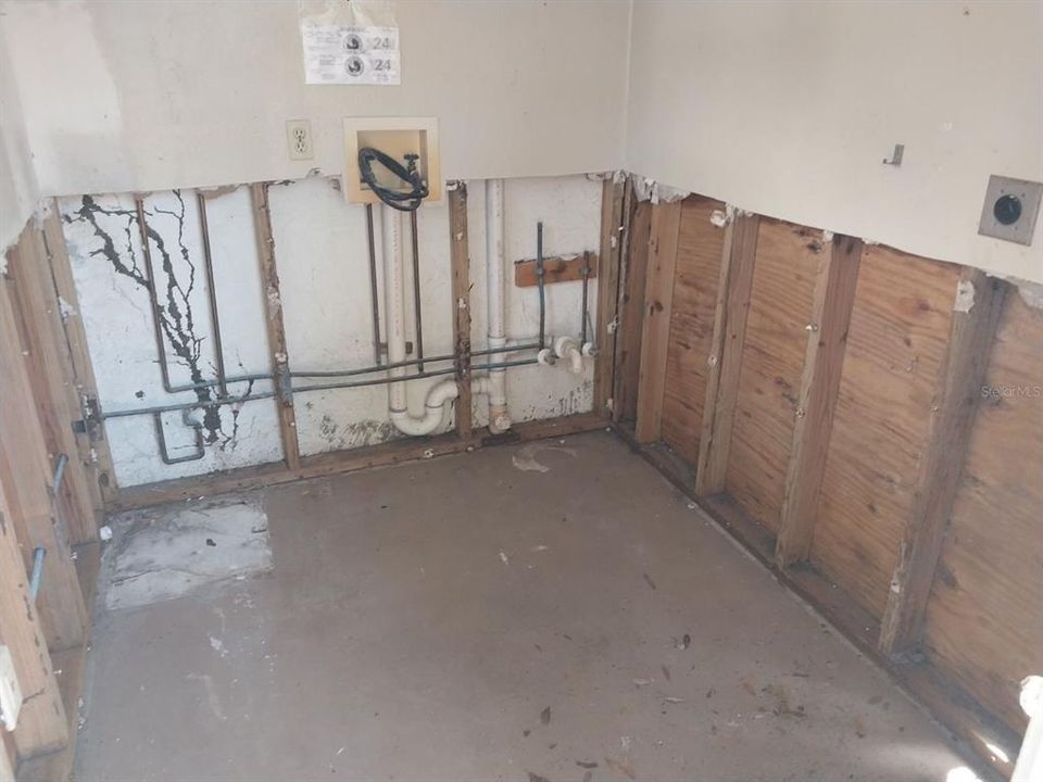 LAUNDRY ROOM all remediated