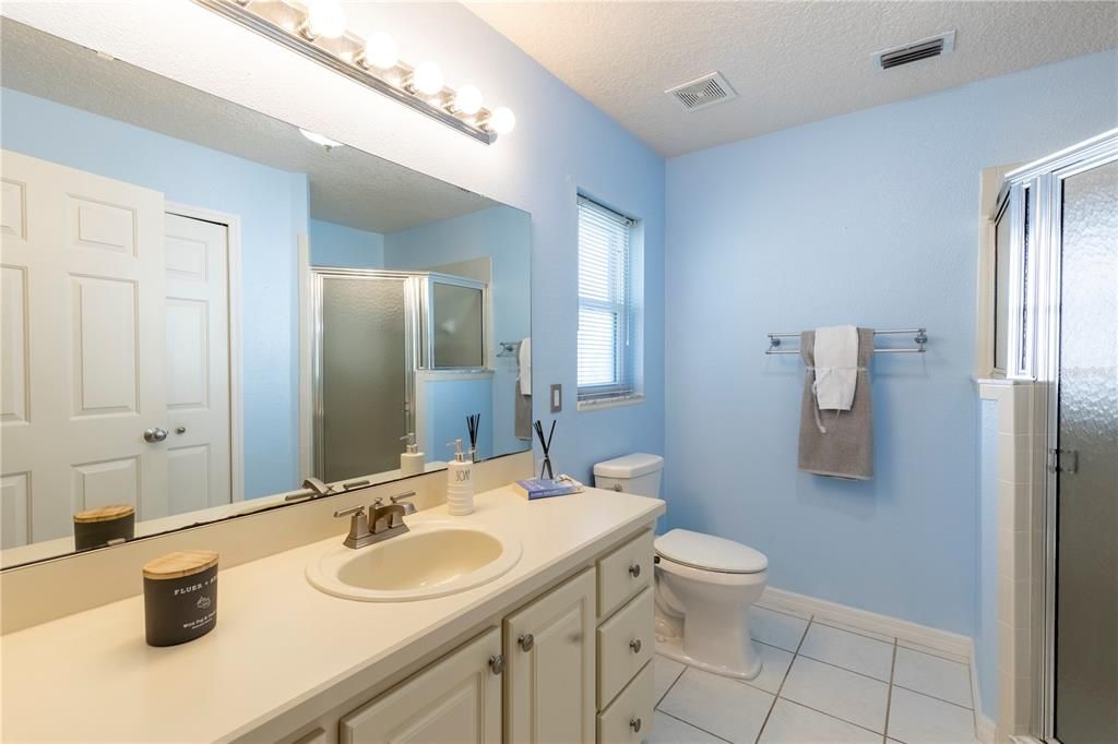 Master Bath with Step-In Shower