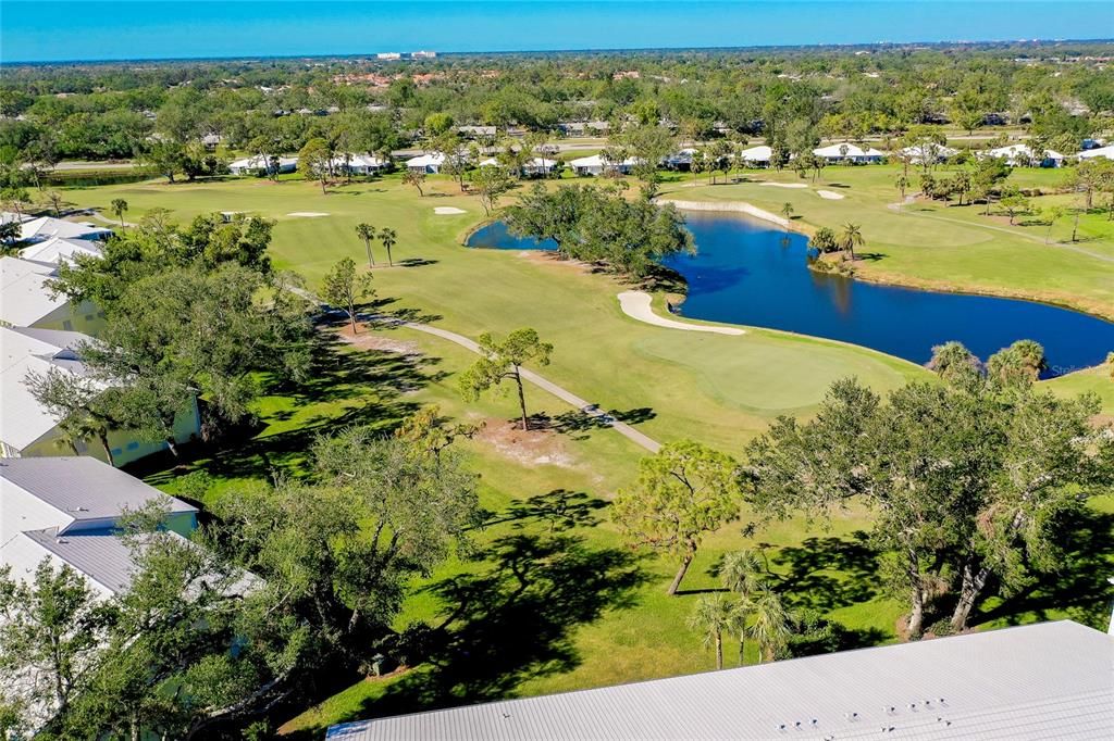 Aerial westerly views.