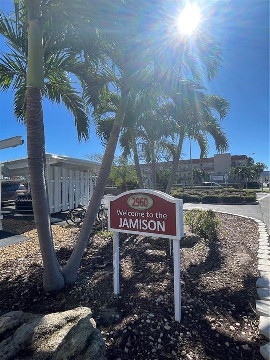 The Jamison is a lovely condo just off the main entrance into Town Shores!