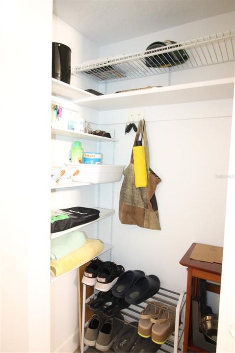 Entry closet