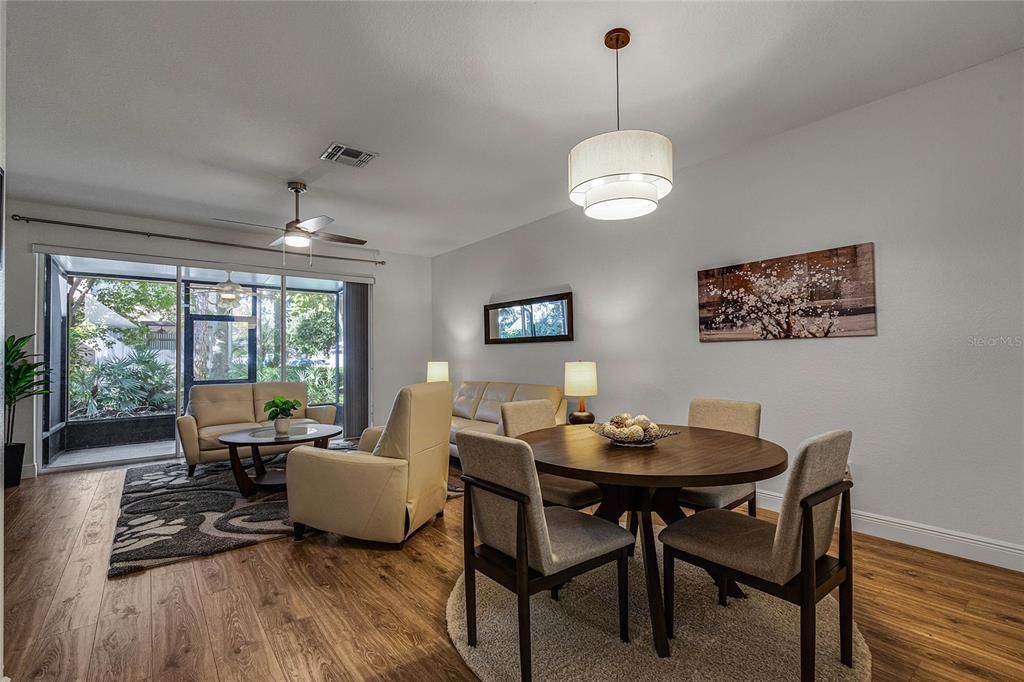 Living Room/Dining Room combo