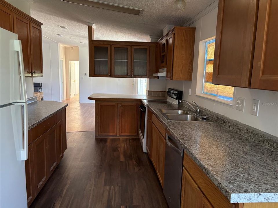 KITCHEN, NEW REFRIGERATOR