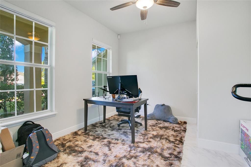 First floor office or guest room