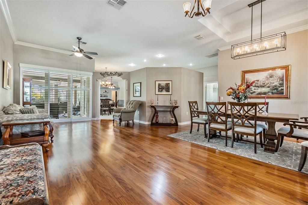 Entry / Living room / Dining room