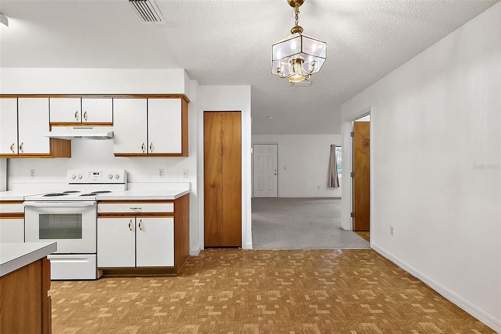 Dining Area and Kitchen