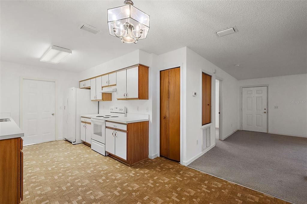 Kitchen and Dining Area