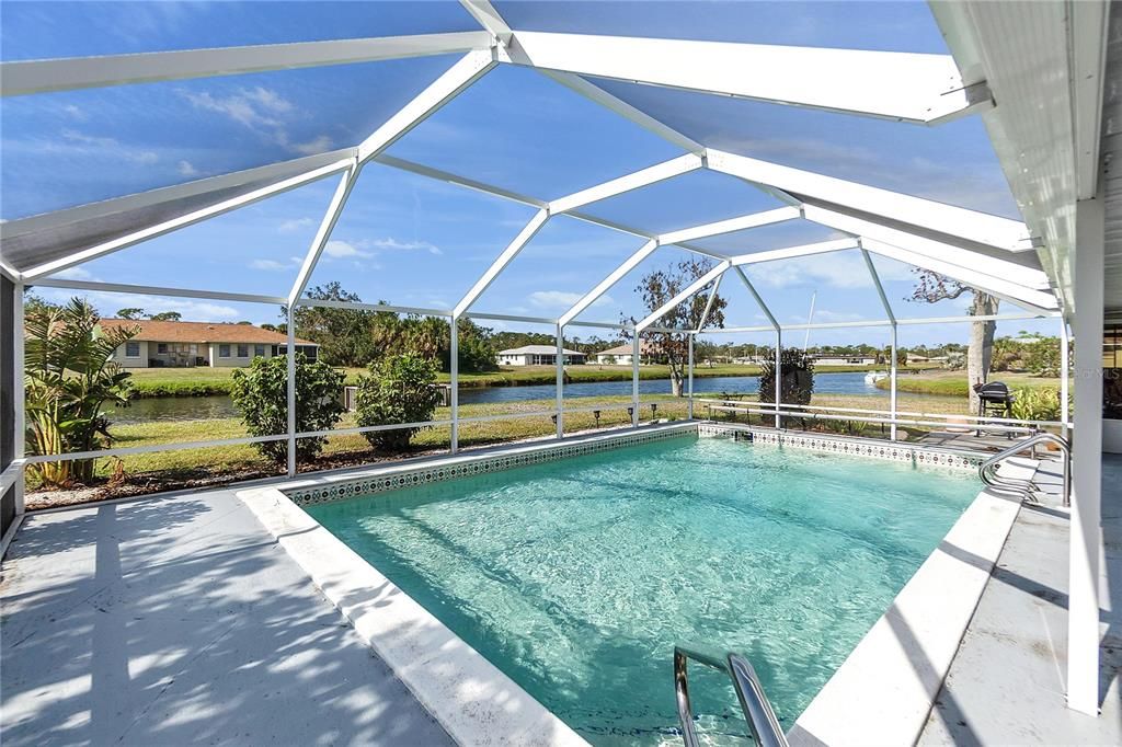 POOL OVERLOOKING THE INTERSECTING CANAL