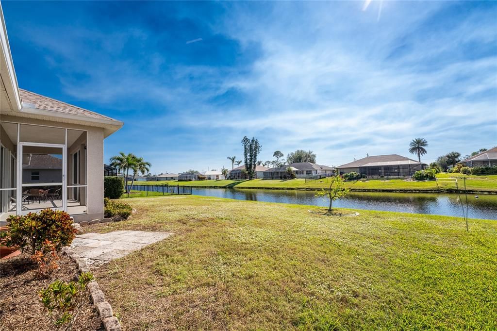 Backyard Canal view