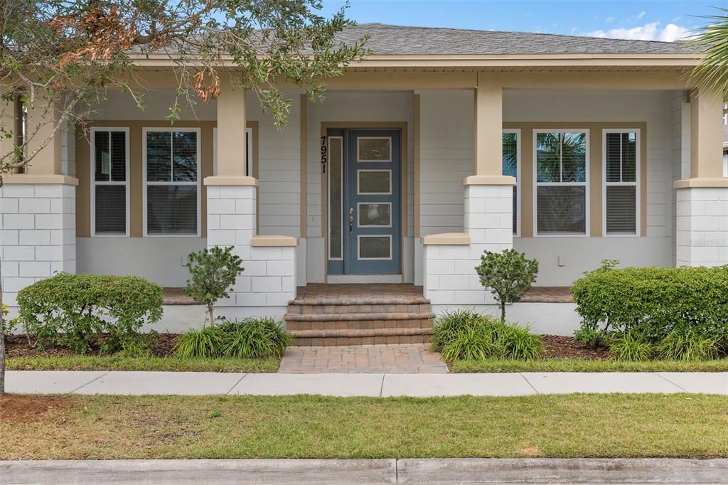 View of home from front