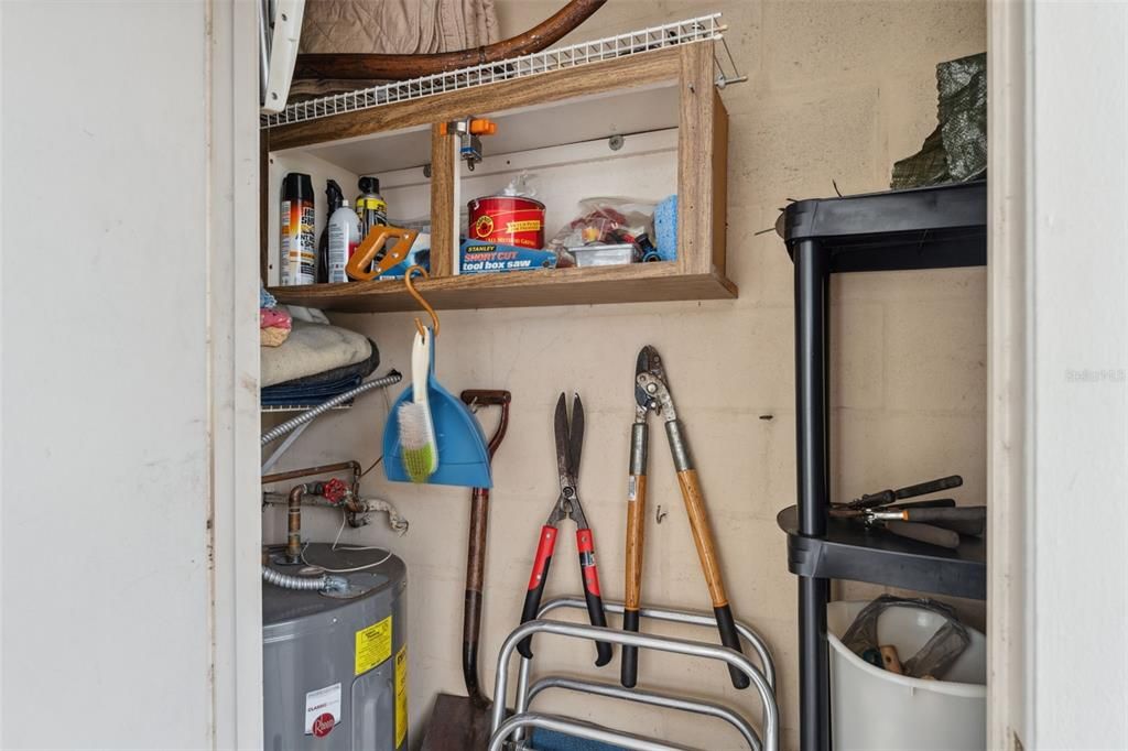 Outdoor storage room