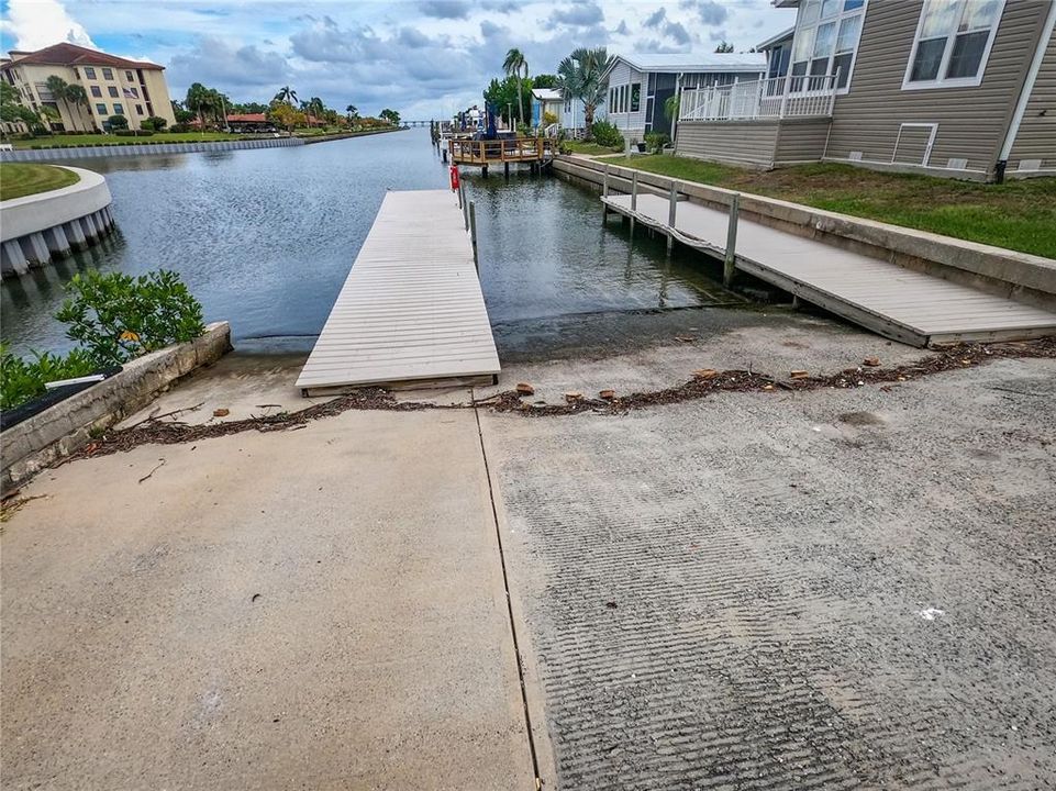 Boat Ramp only for resident use.