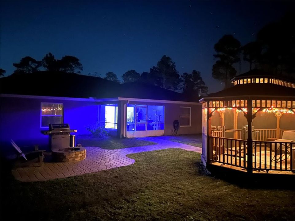 This tranquil fully fenced-in backyard is ideal for gatherings, al fresco dining, or quiet evenings beneath the stars