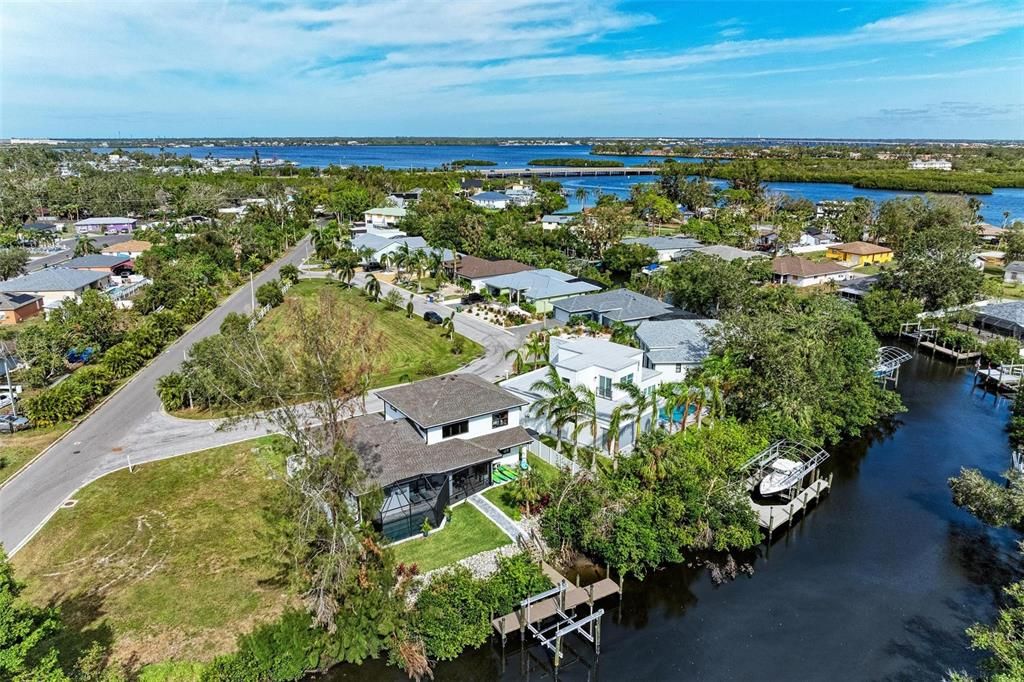 Aerial photo of home