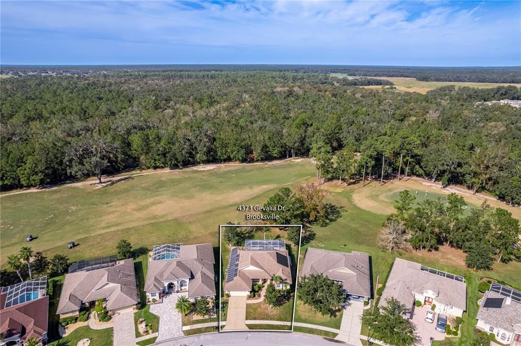 Virtually Staged Covered Back Lanai