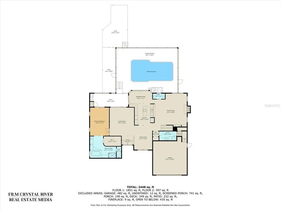 1st floor layout and dimension