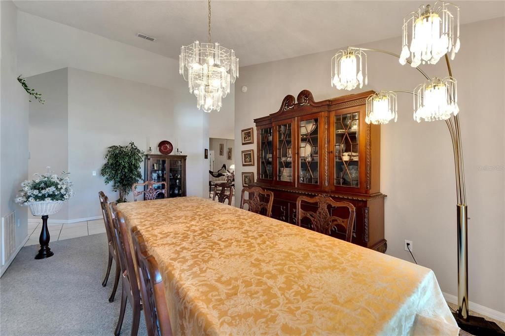 Formal dining room