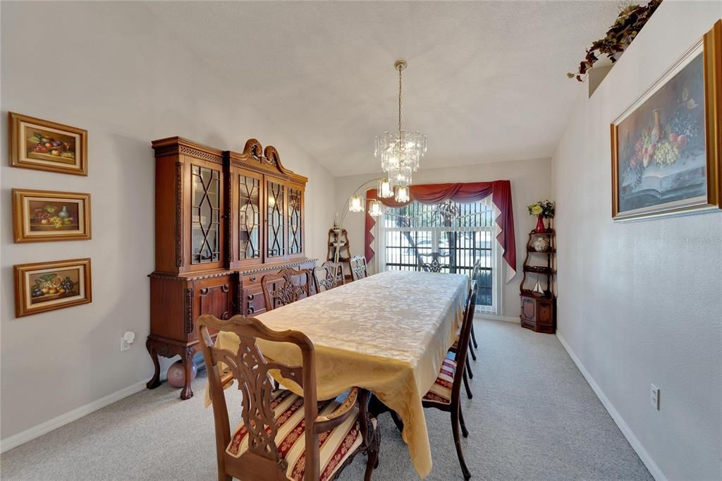 Formal dining room