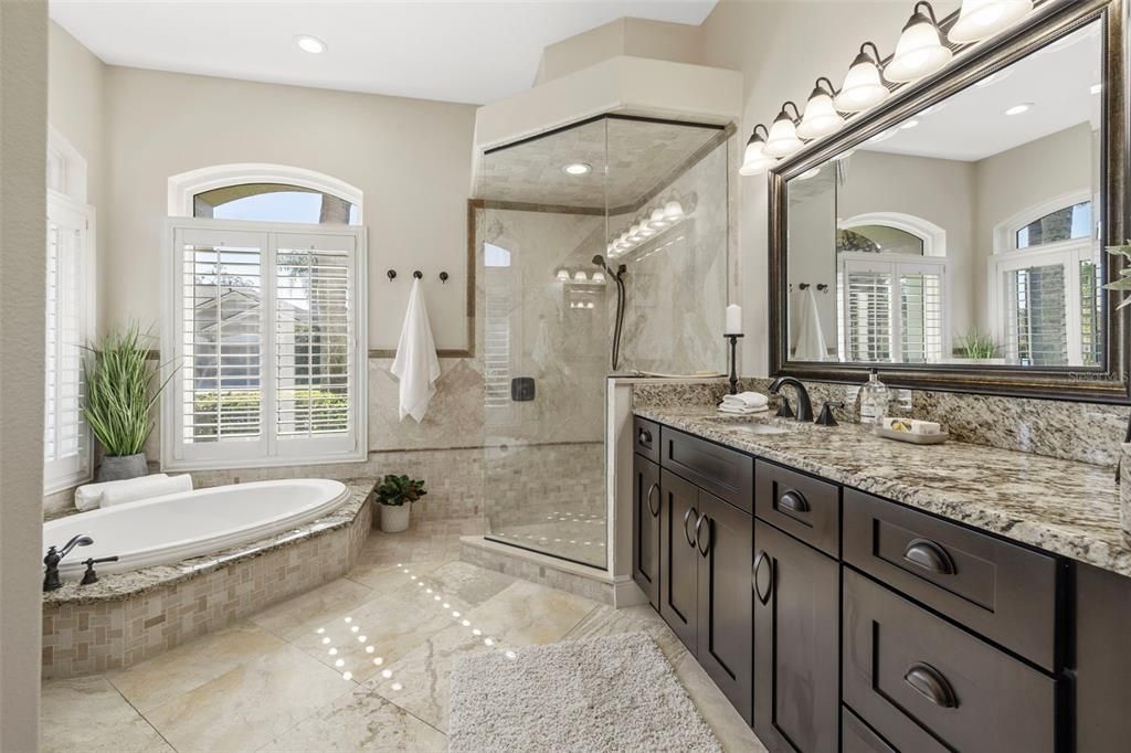 Lovely updated bathroom.