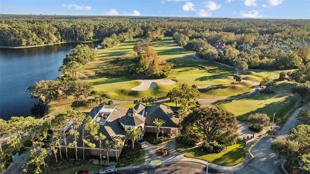 Westchase 18 hole golf course with public access.